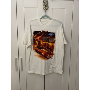 Vintage Tshirt Ford REAL HORSEPOWER‎ 2000 Y2K, Size XL
